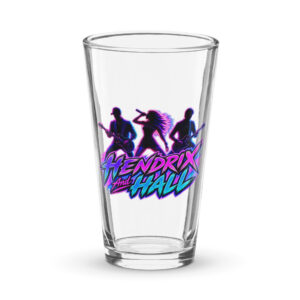 Shaker pint glass