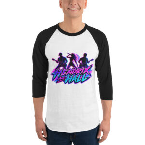 3/4 sleeve raglan shirt